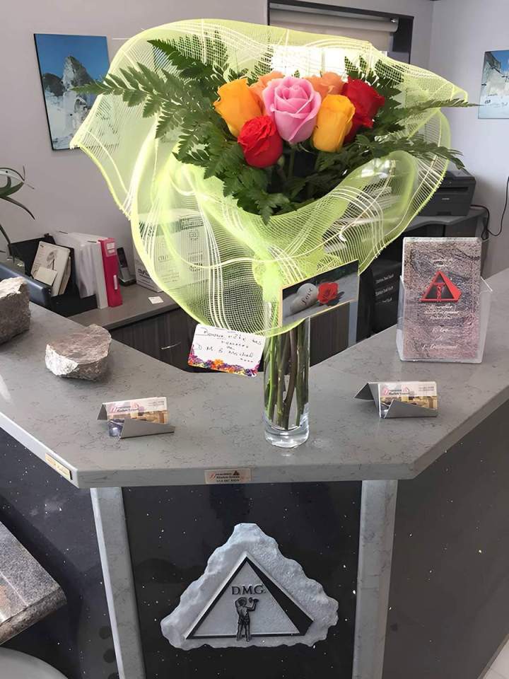 Comptoir en quartz sur mesure Montréal