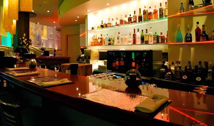 Comptoir de bar en pierre naturelle Montréal