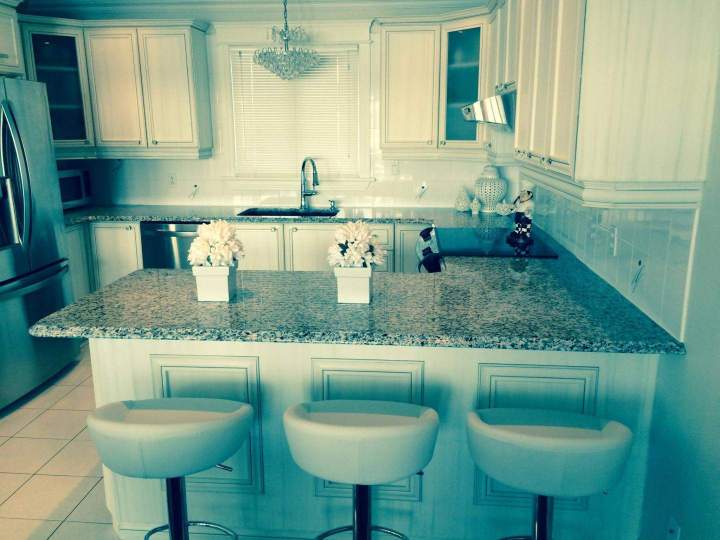 Comptoir de cuisine en pierre naturelle Montréal