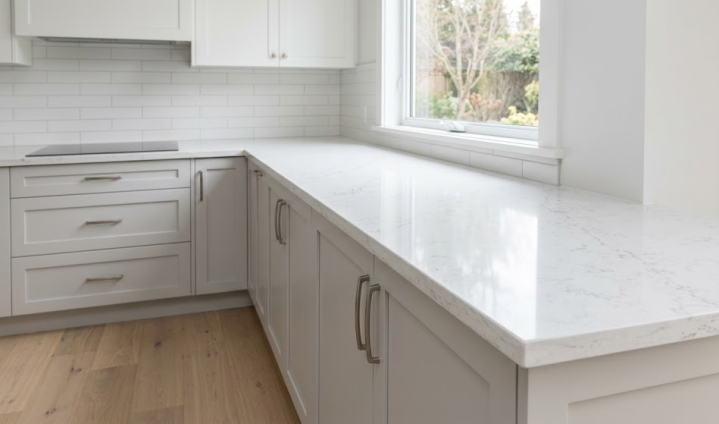 comptoirs de cuisine en quartz